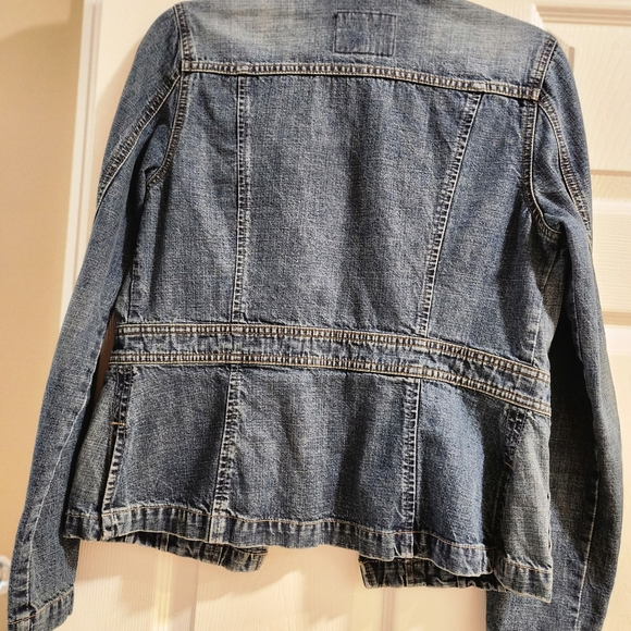 Vintage Lucky Brand Outdoors Division Denim Utility Jacket - Picture 3 of 10